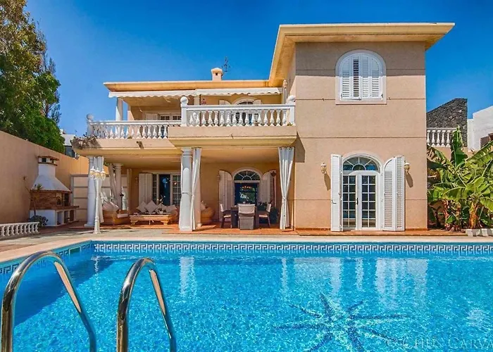 Bayside Concha House - Beachfront Oasis With Heated Pool * Playa Honda (Lanzarote)